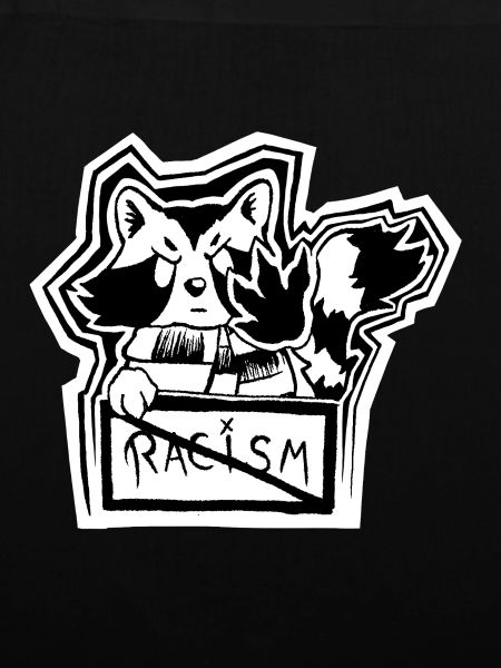 Trashpanda against Racism