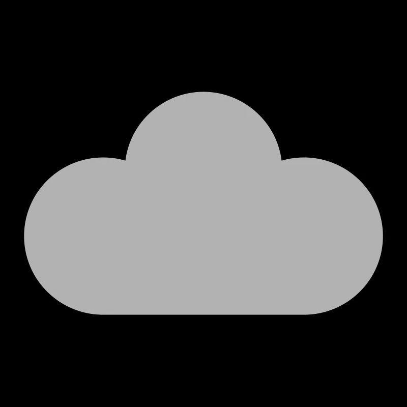 Wettersymbole - Wolke
