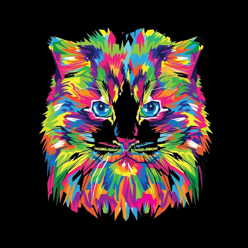 Regenbogen-Katze