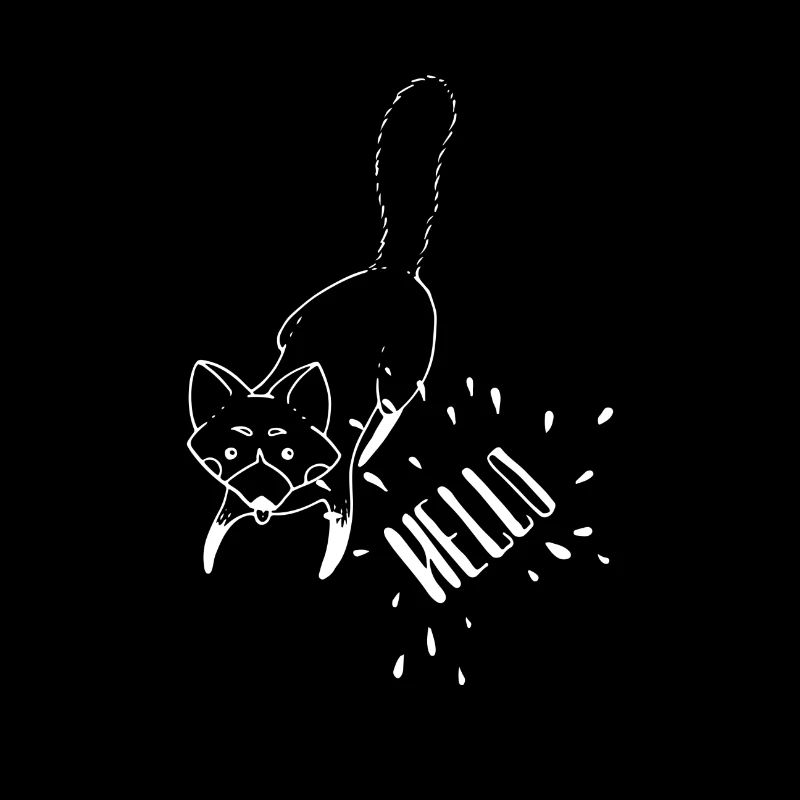 Fox, Design simple pour les enfants