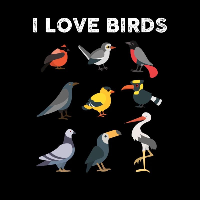 J'aime ornithologue oiseaux