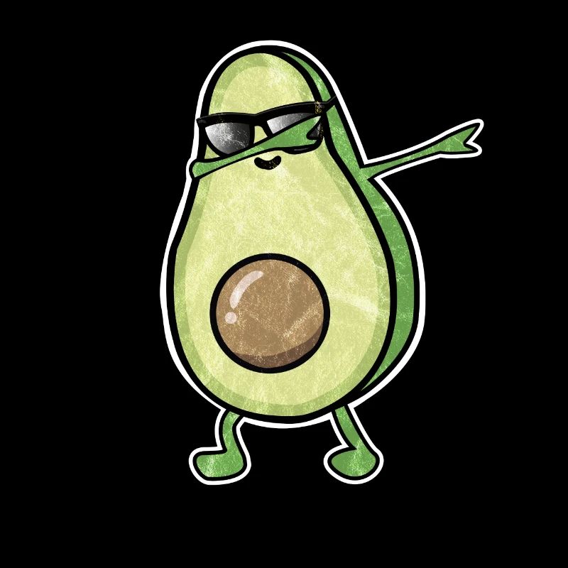 Avocado Dab Dabbing Dab Dance Tanz Sonnenbrille