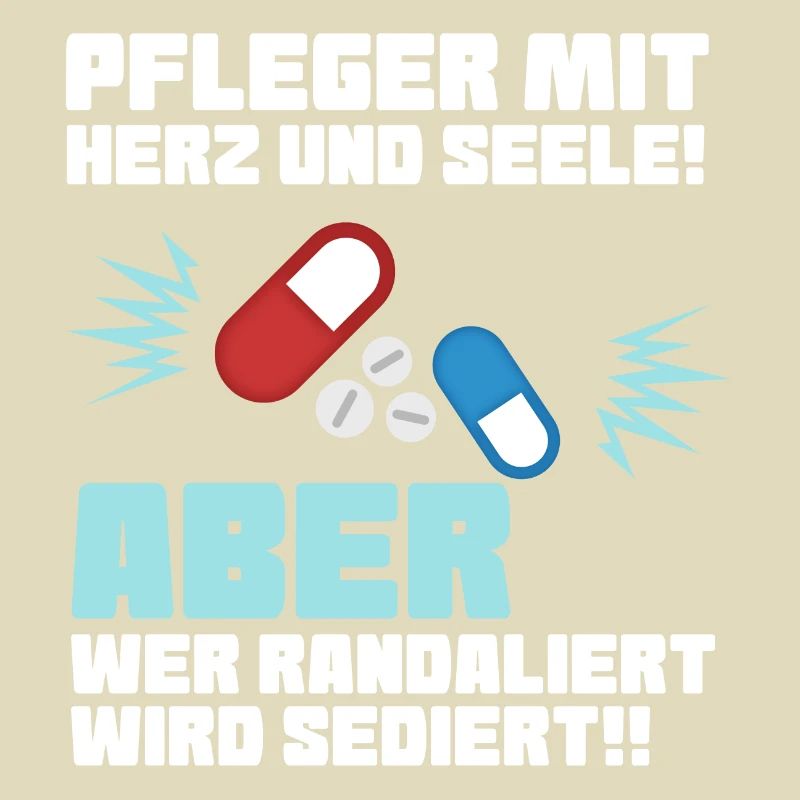 Pfleger mit Herz - Altenpfleger Krankenpfleger