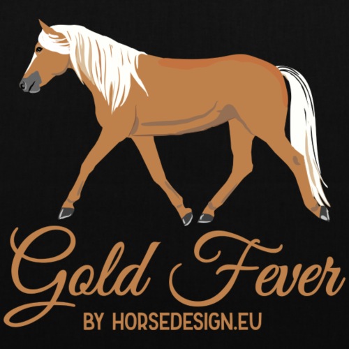 Gold fever - Haflinger - Stoffbeutel