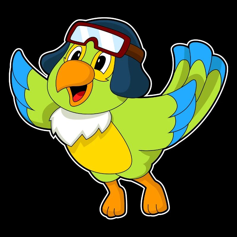 Parrot Pilot Pilot Cap