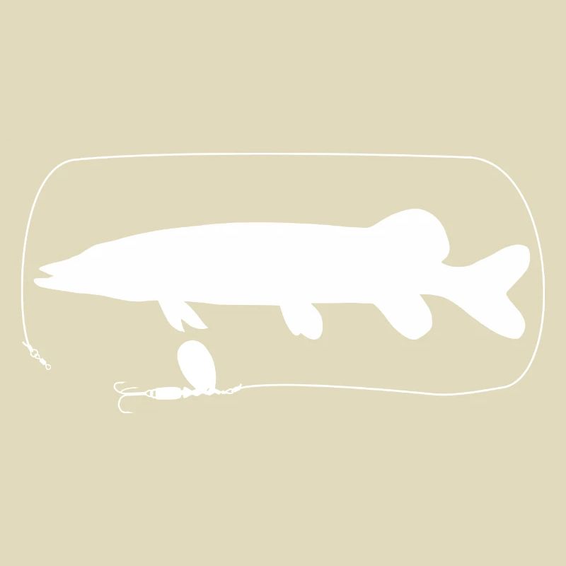 Pike with spinner