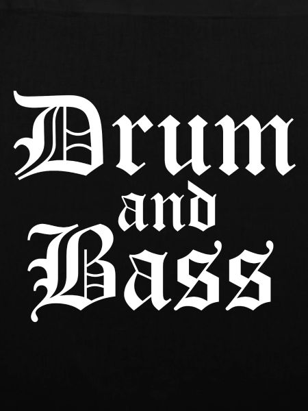 Drum and Bass Gothic-Schrift