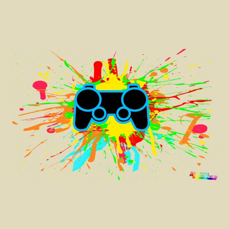 Controller-Splatter-Gamer
