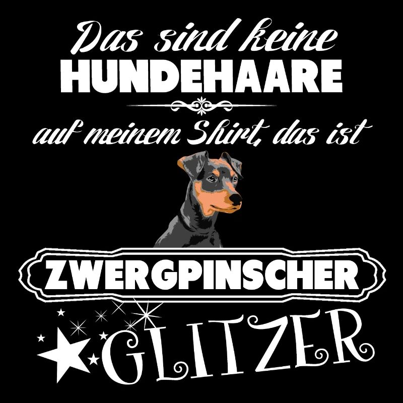 Zwergpinscher Glitzer