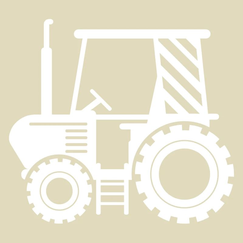 Tractor Farmer Tractor Bauer Design color selectable