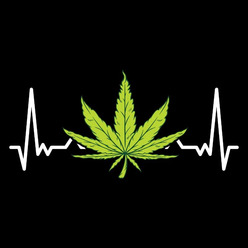 Herzschlag Weed Canabis