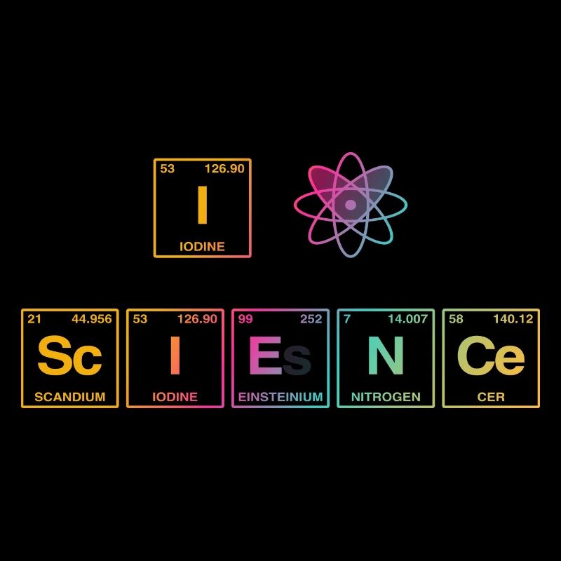I LOVE SCIENCE - Elemente Perdiodensystem