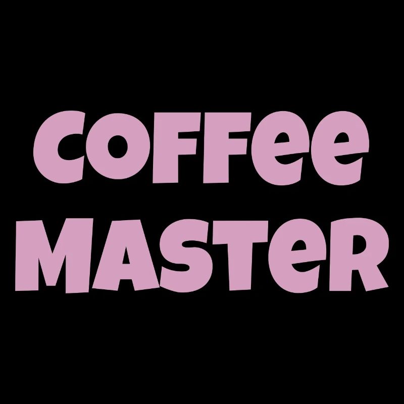 Coffee Master, coffee lover gift slogan