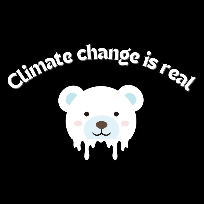 Klimawandel -Eisbär