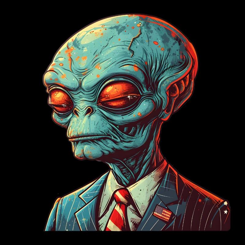 Alien President: Creative Sci-Fi Design
