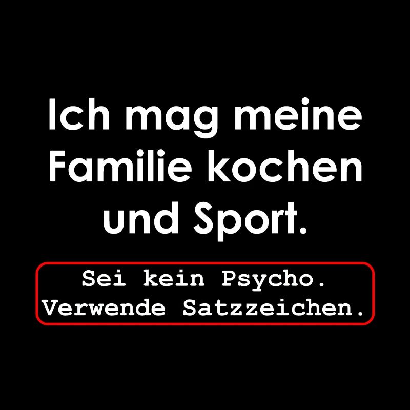 Verwende Satzzeichen
