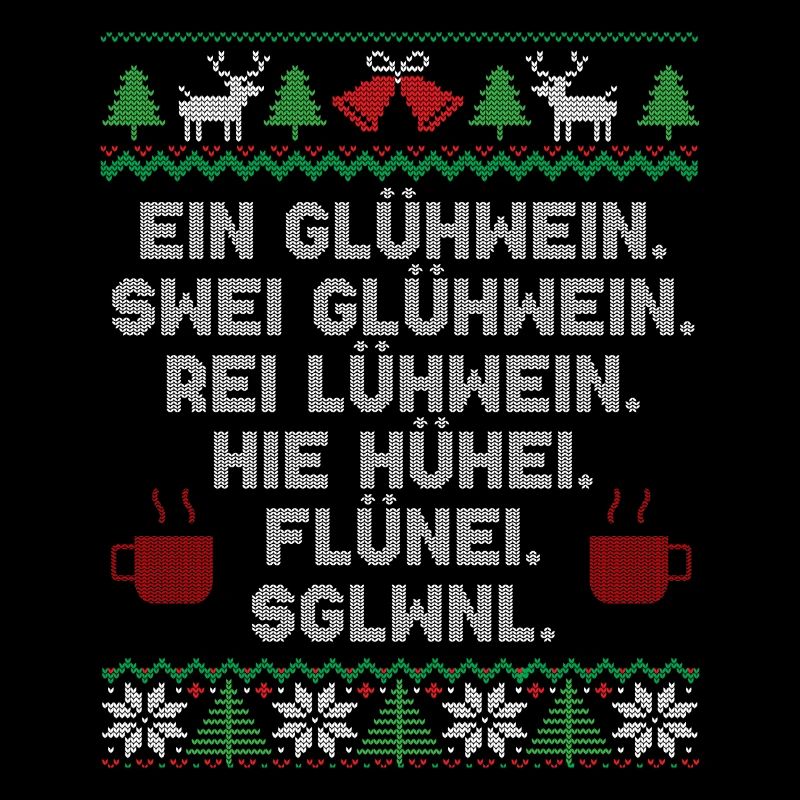 Funny one mulled wine two mulled wine Xmas gift