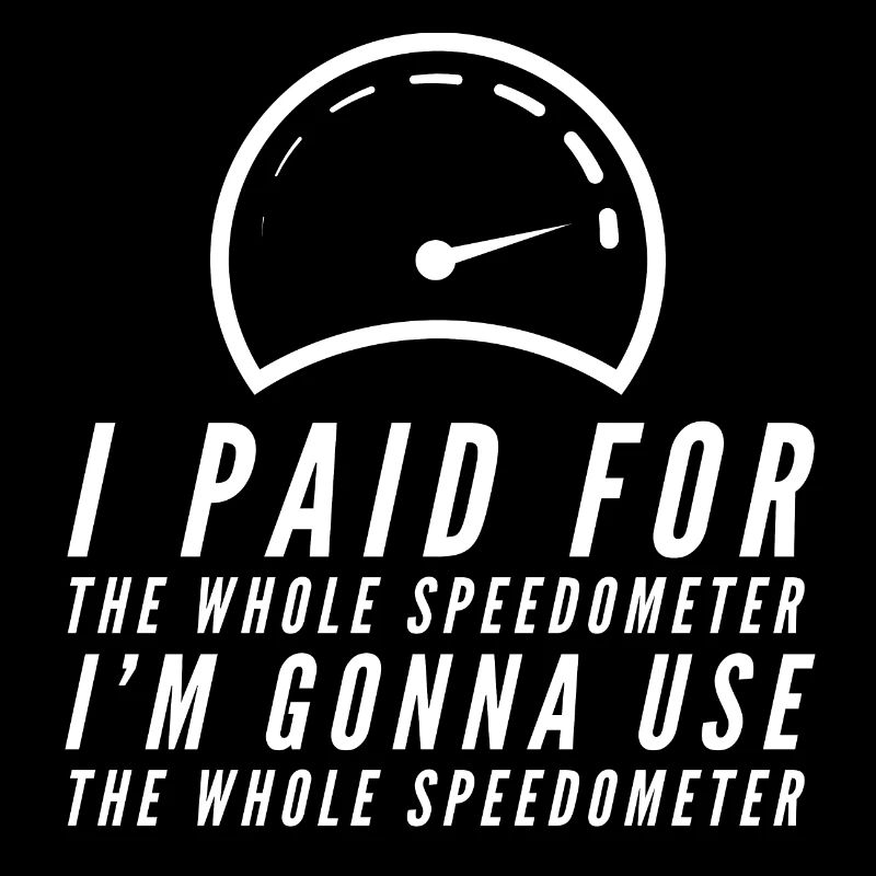 I paid for the whole Speedometer