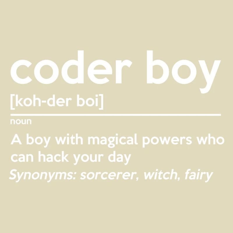 Coding Boy Definition Noun Software Developer Prog