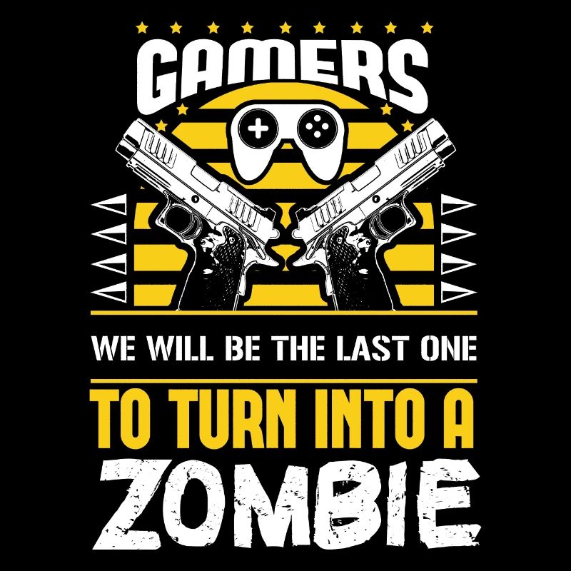 Zombie Apokalypse Gamer Halloween Geschenkidee