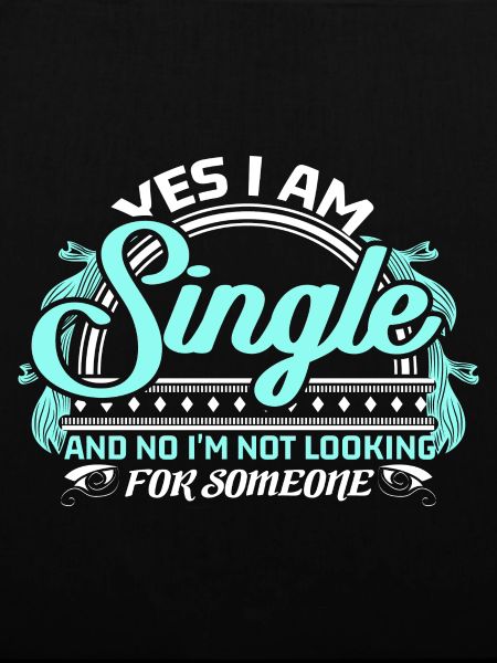 Single Solo Spruch Geschenkidee