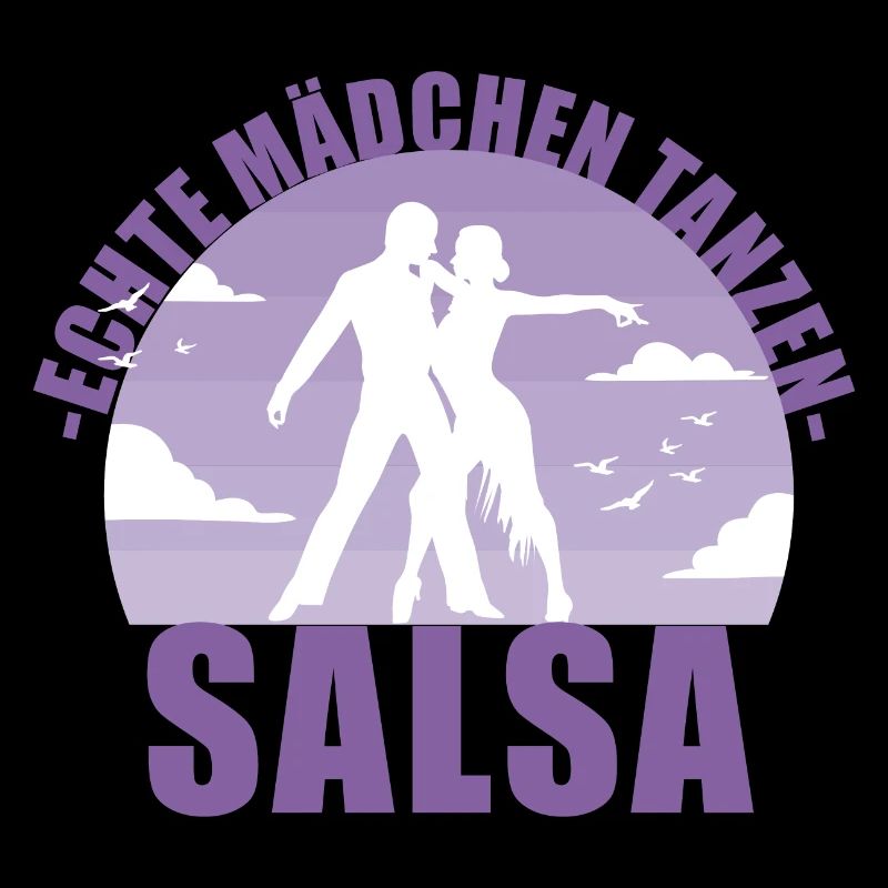 Echte Mädchen tanzen Salsa! Tänzerin Geschenk