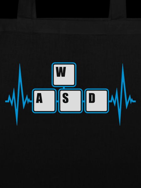Computer WASD Keyboard Keys