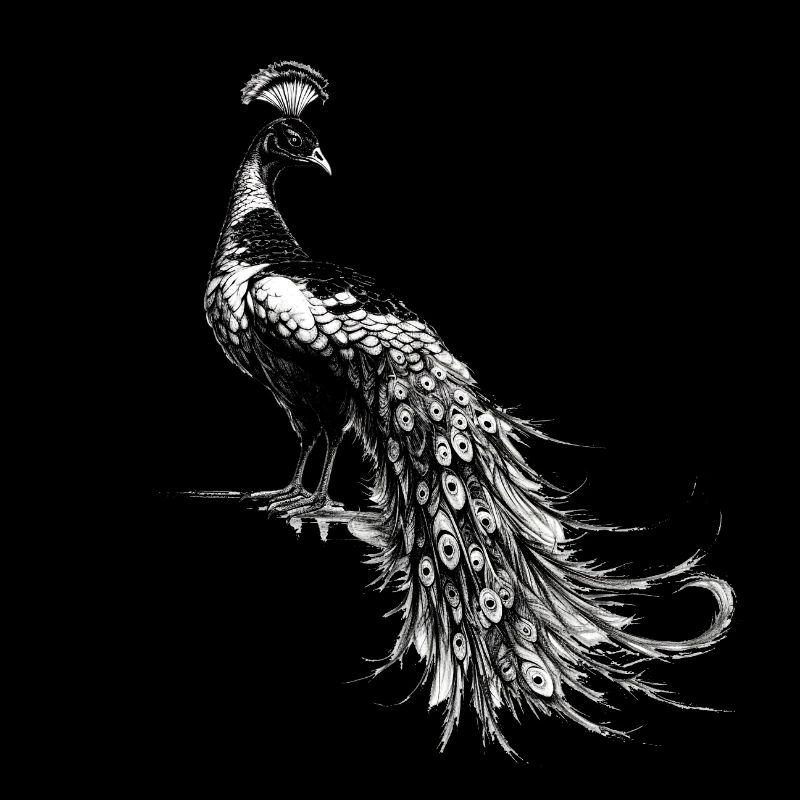 Idée cadeau Peacock Magnificent Pride Beauty