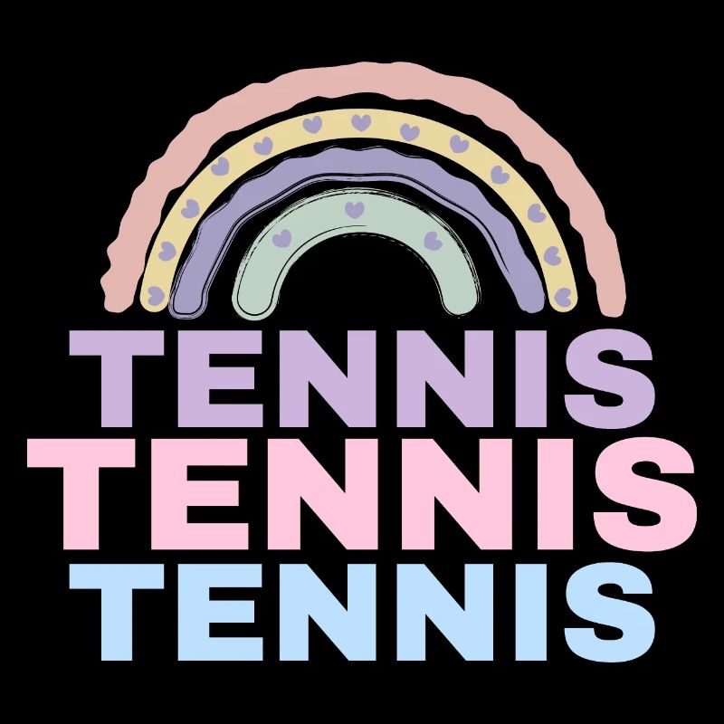 Tennis Regenbogen