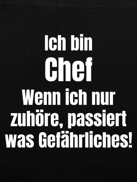 Ich bin Chef – Zuhören ist riskant