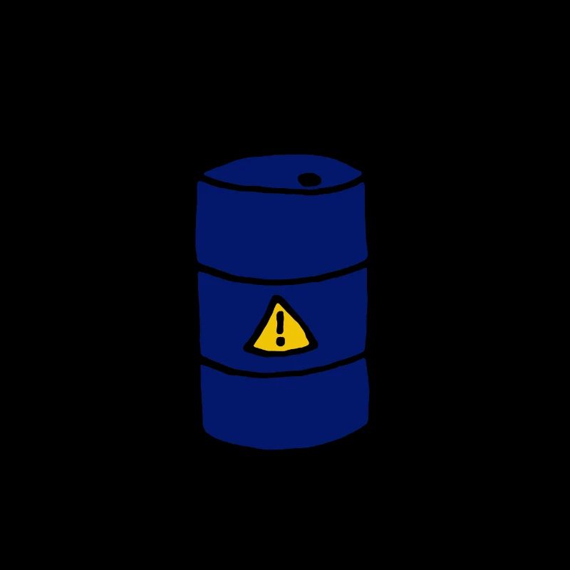 Fass mit Gefahrgut, Comic, Geschenkidee