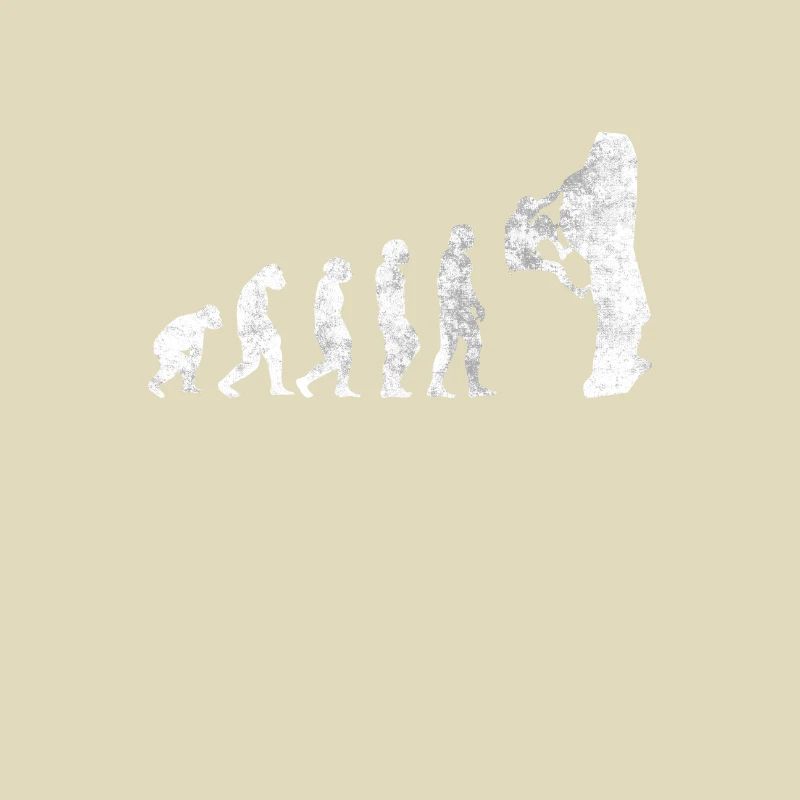Human Evolution Bouldersport Kletterer bouldern