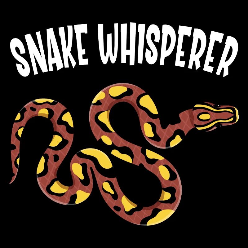 Schlangen Flüsterer Haustier Snake Reptil Geschenk