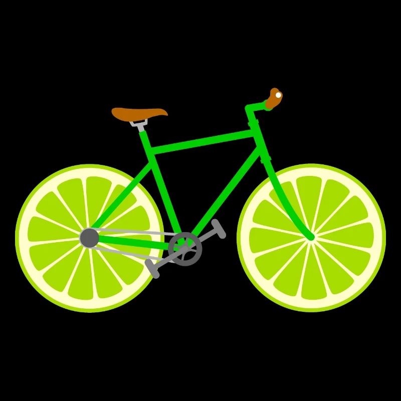 Bicycle fruit fruit lime