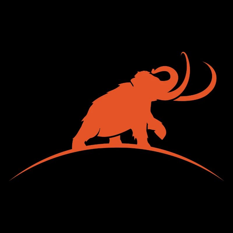 mammut brüllt wütend
