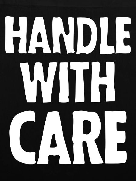 Handle with care (dark)