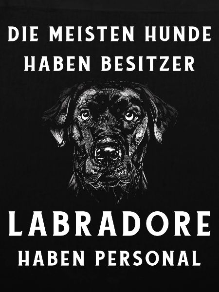 Lustiges Labrador Design