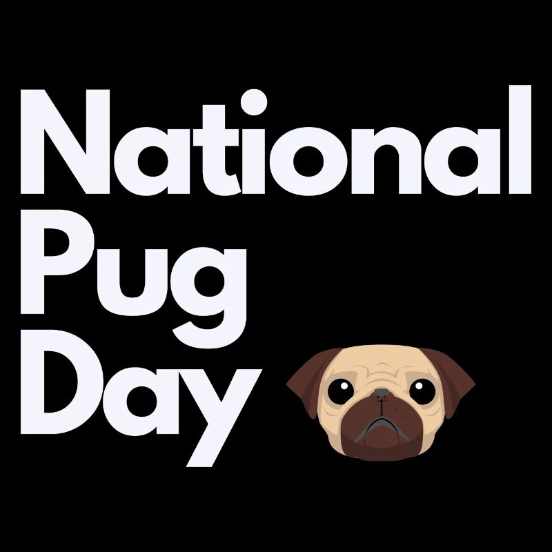 National Pug Day Mops