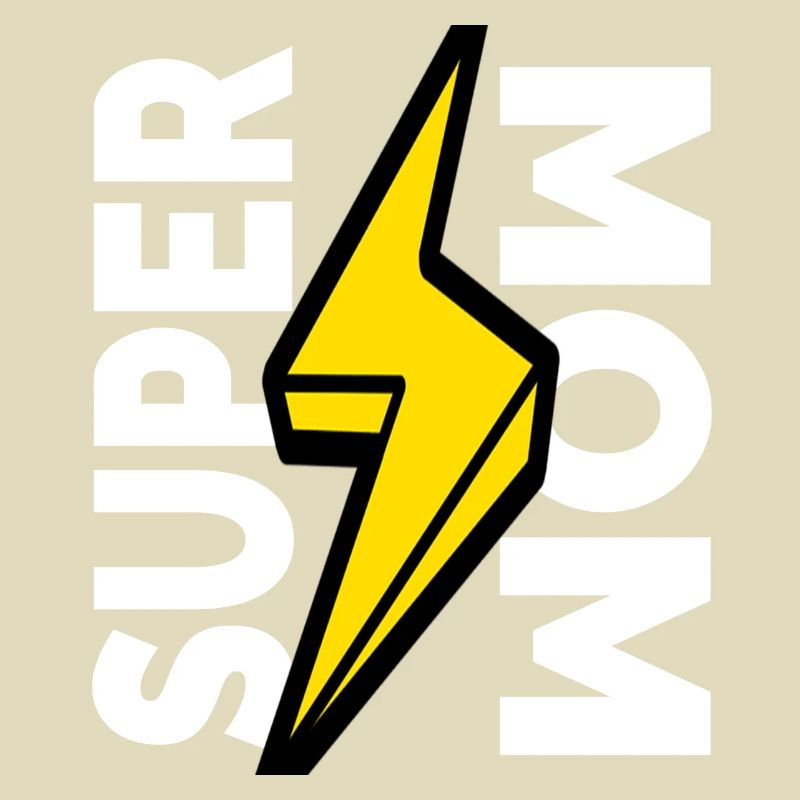 Super Mama glücklicher Muttertag