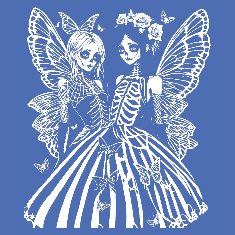 Fairycore Aesthetics Skeleton Fairy Goth Gothic G