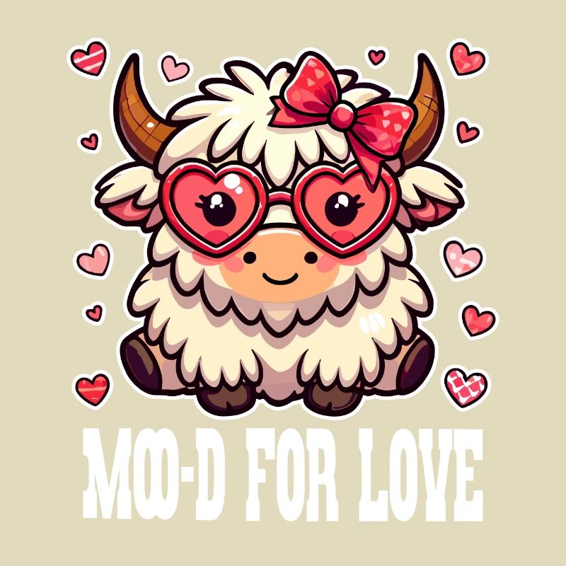 Moo-d for Love - Douce vache de la Saint-Valentin