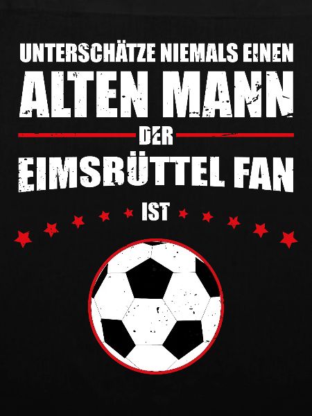 Alter Mann - Eimsbüttel Fußball Fan | Retro