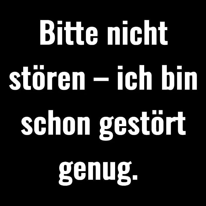 Bitte nicht stören...