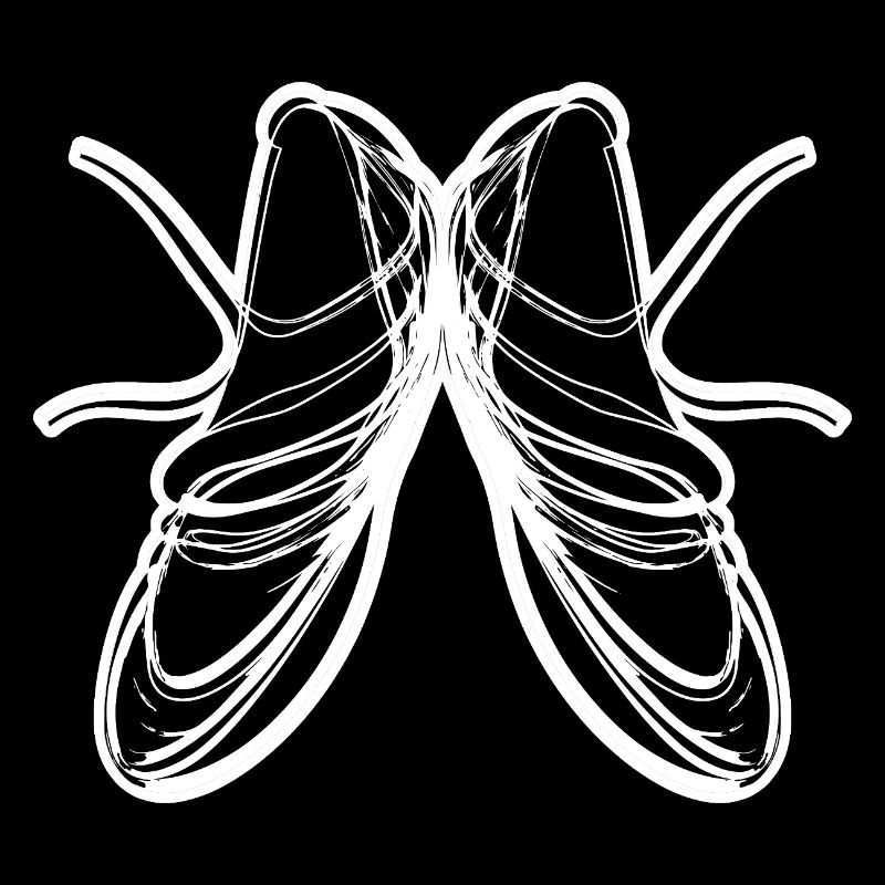 Dessin de chaussures de ballet