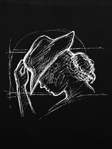 Horse Girl Scribble