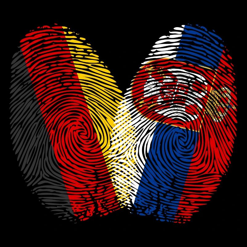 Fingerabdruck Serbe Serbien