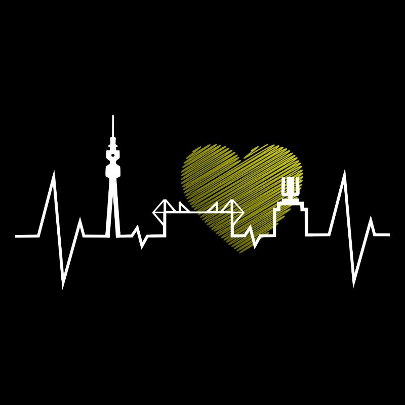 Dortmund Skyline mit Herz