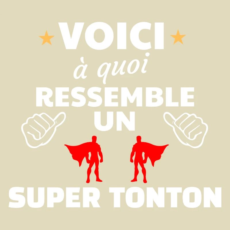 Super héros à thème de super tonton