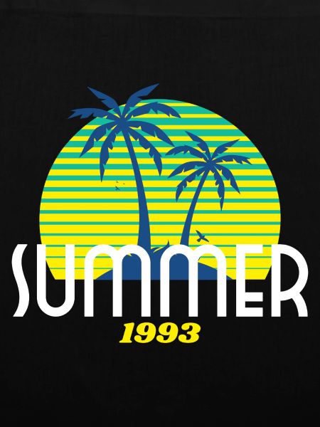 Tropical Palm Tree & Sunset Design