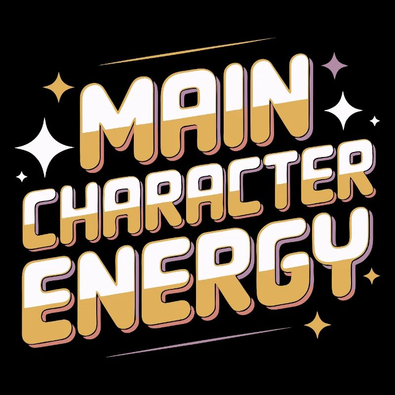 Main Character Energy Graphic Tee